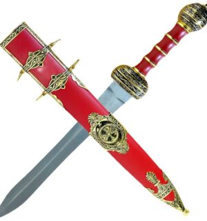 Glaive Romain Rouge
