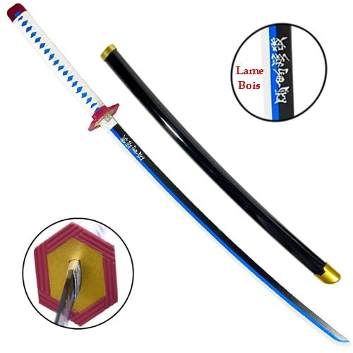 Katana bois Giyu Tomioka