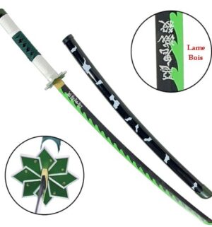 Katana bois de Sanemi demon slayer