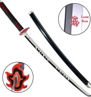 Epée Nichirin en bois demon slayer