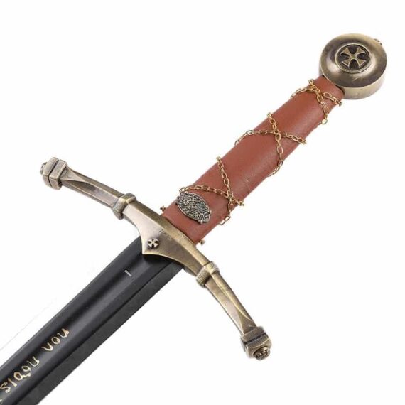 poignée épée des chevaliers des templiers