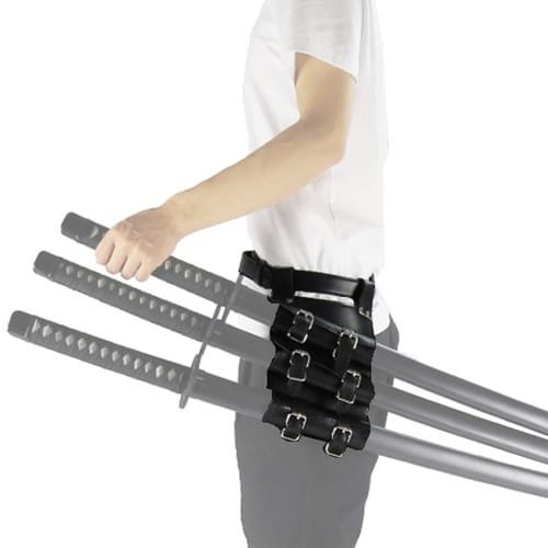Ceinture pour 3 Katanas
