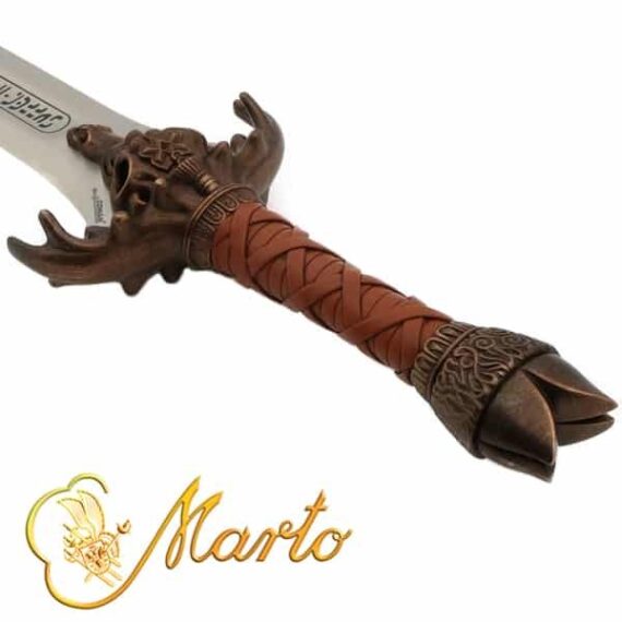 épée-conan-marto poignée cuir