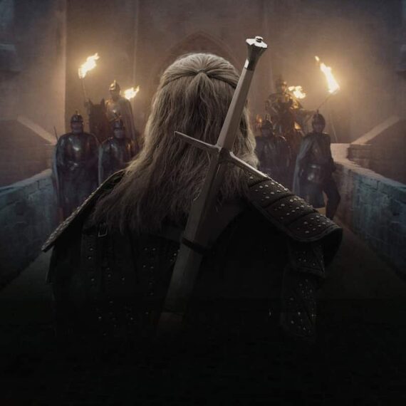 Epée argent Geralt de riv The Witcher – Image 2