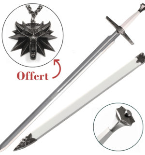 Epée argent Geralt de riv The witcher