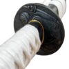 Katana Forgé Neige Samouraï garde métal décoré