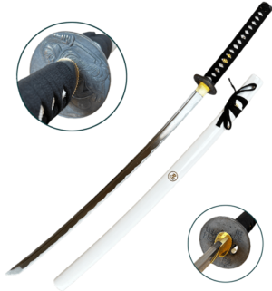 Sabre Forgé Samouraï Blanc