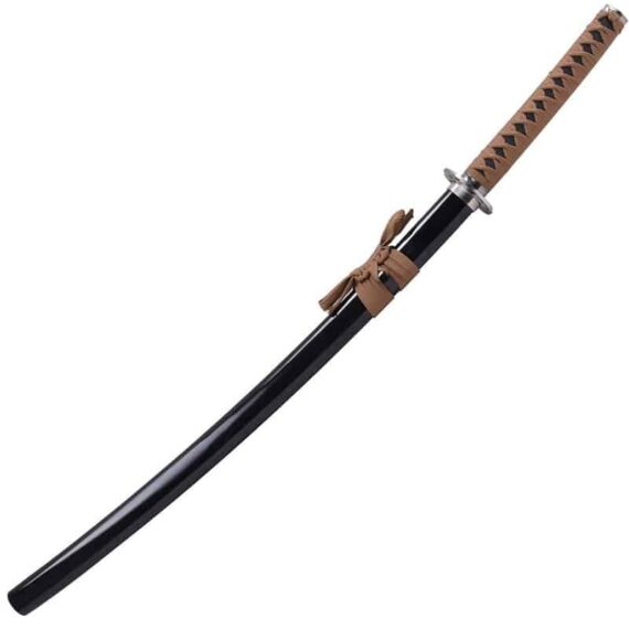 Sabre de Rurouni Kenshin fourreau bois laqué noir