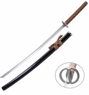 Sabre Sakabato katana Kenshin lame inversée