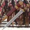Glaive Romain- Epée Jules Cesar rouge