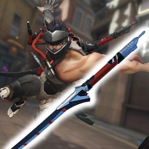 Overwatch - Sabre de Genji Blackwatch - Epée lame de dragon+ Spinner