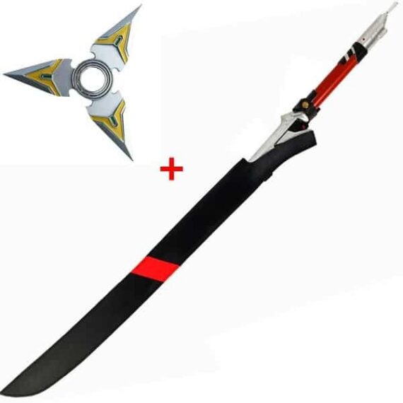 Overwatch - Sabre de Genji Blackwatch - Epée lame de dragon+ Spinner