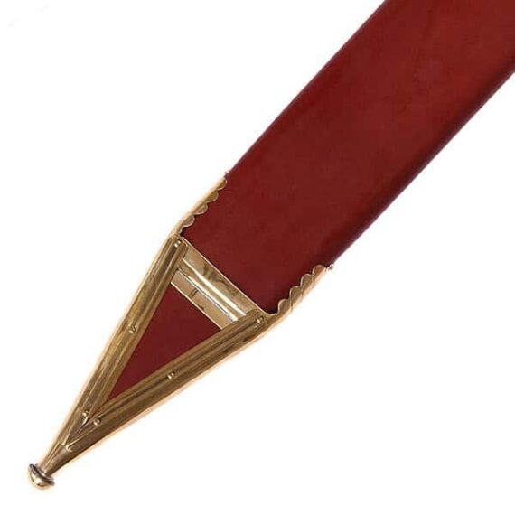 Glaive Romain Type Pompeï+fourreau cuir