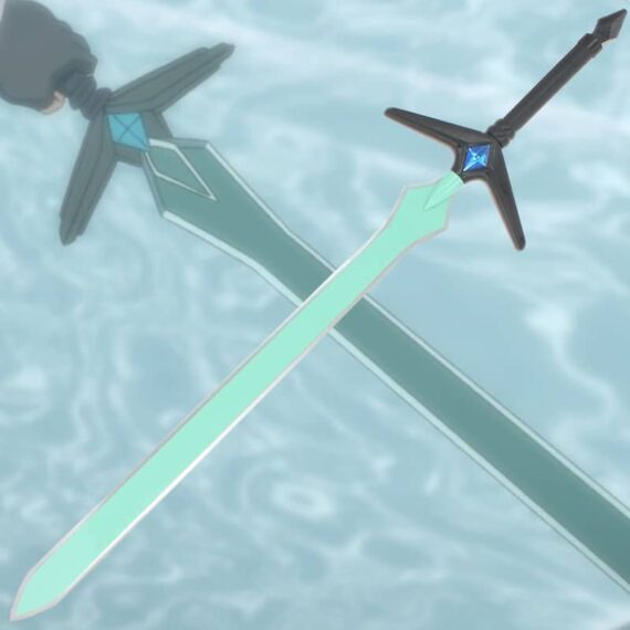 Epée longue Kirito ALfheim Online verte