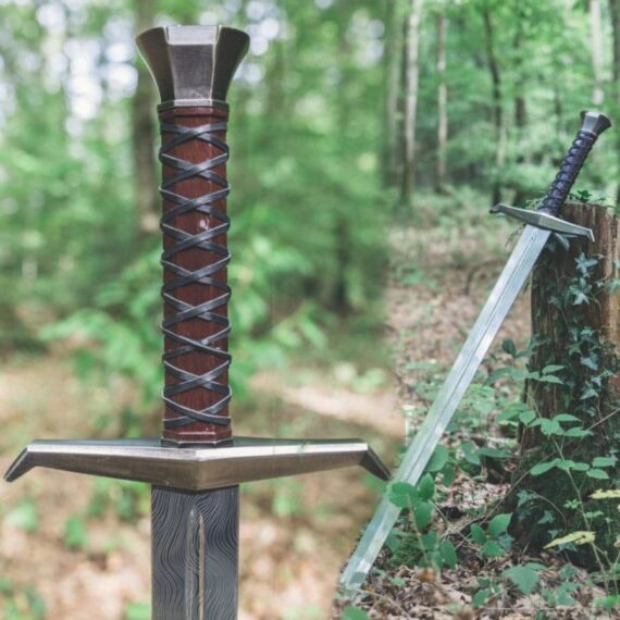 LE ROI ARTHUR - EXCALIBUR EPEE DE LEGENDE en foret