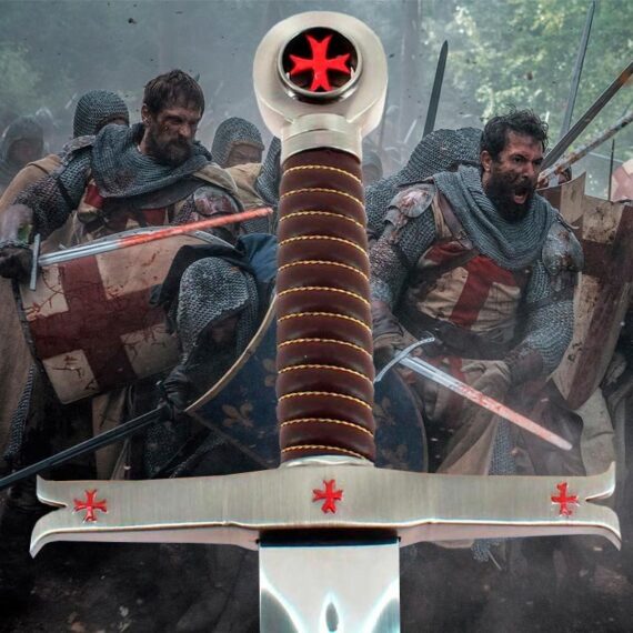 Epée médiévale garde