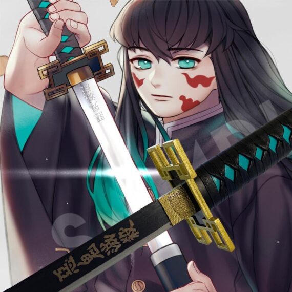 Katana de Muichirō Tokitō - Demon Slayer