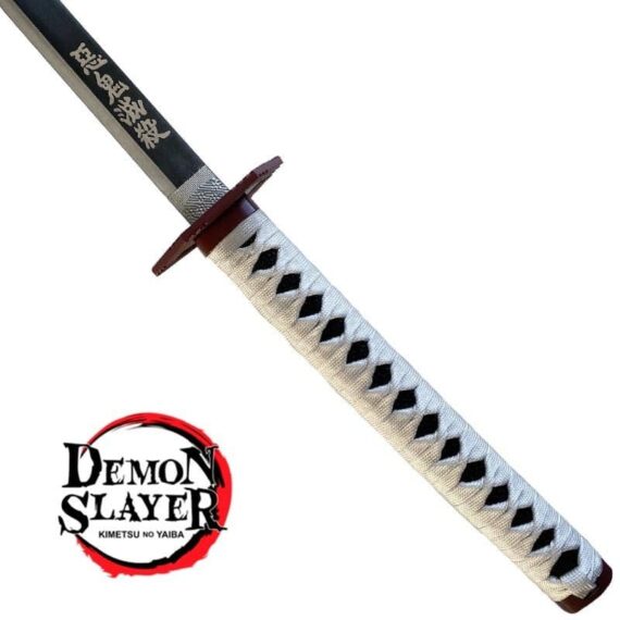 Katana lame gravée